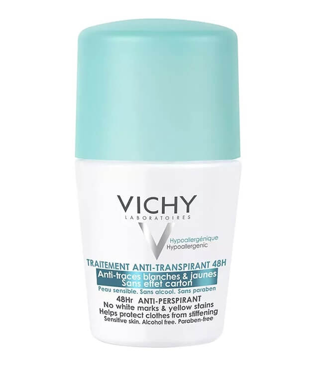 VICHY | TRAITEMENT ANTI-TRANSPIRANT 48H ANTI-TRACES BLANCHES & JAUNES